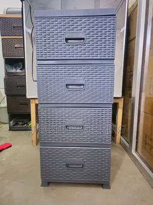 4 Drawer Plastic Storage