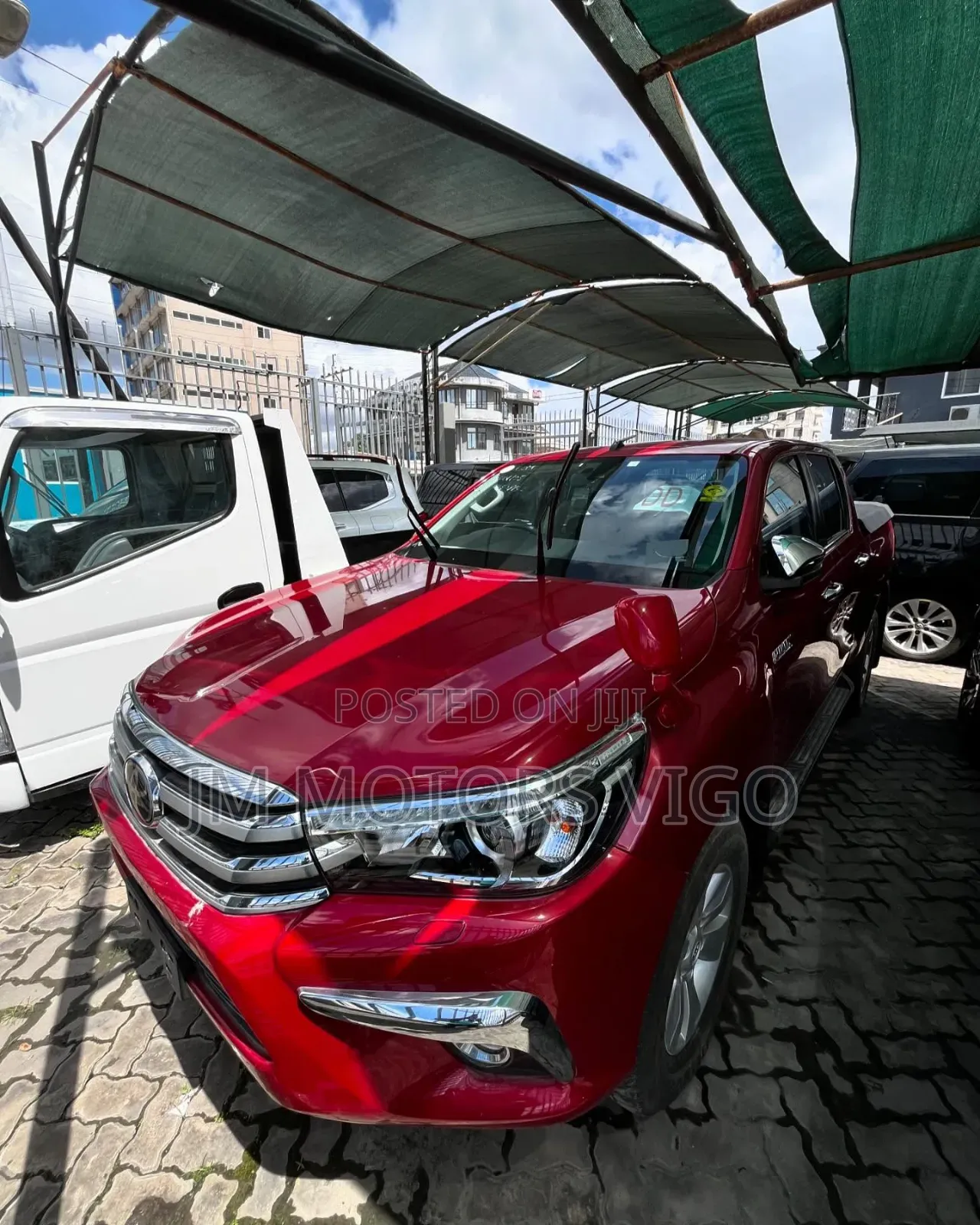 Toyota Hilux 2019 Burgundy
