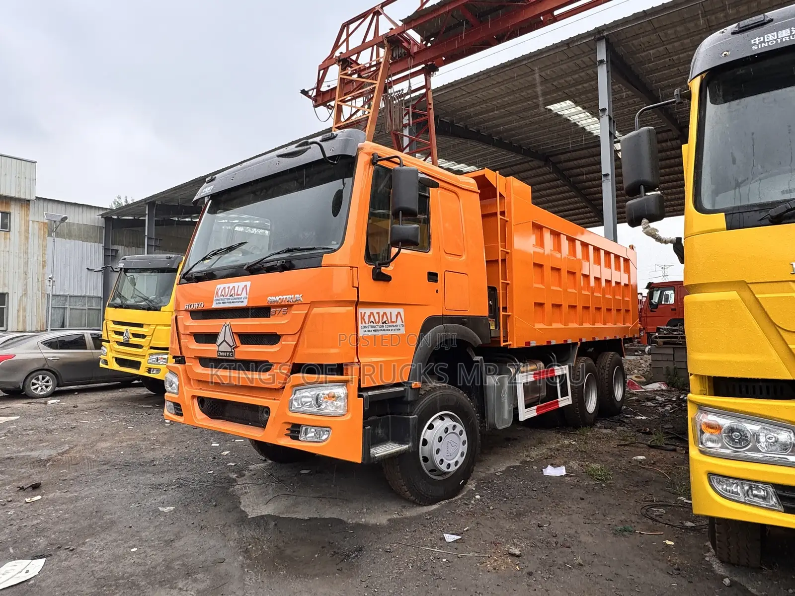 Ready to Order Howo 6x4 Dump Truck 375 Hp