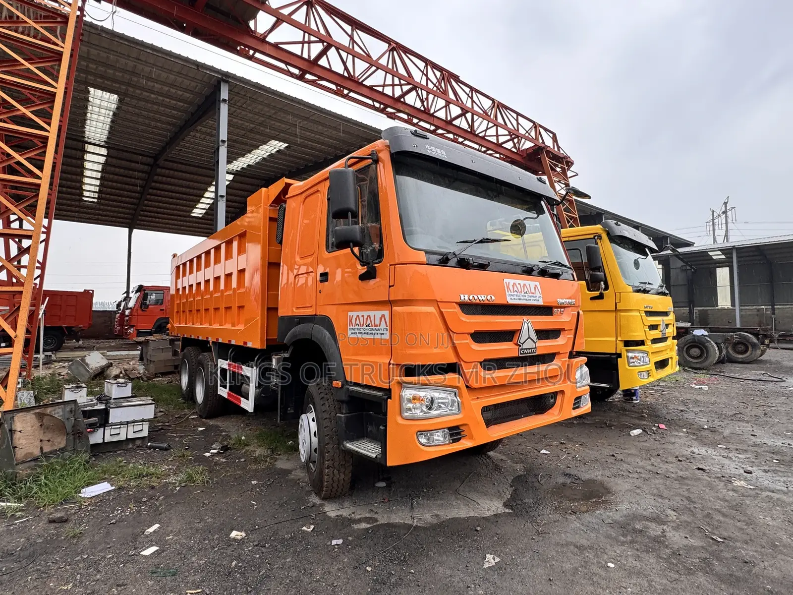 Ready to Order Howo 6x4 Dump Truck 375 Hp