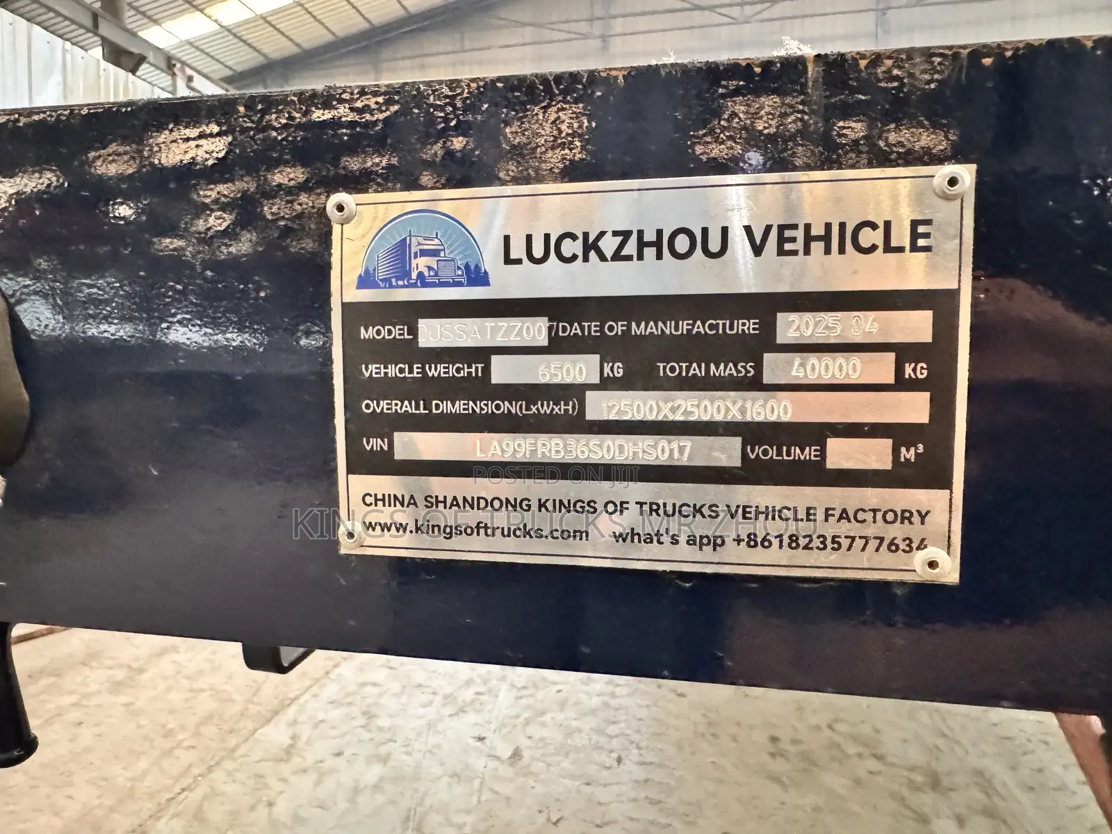 Brand New 12.5meters Flatbed Trailer