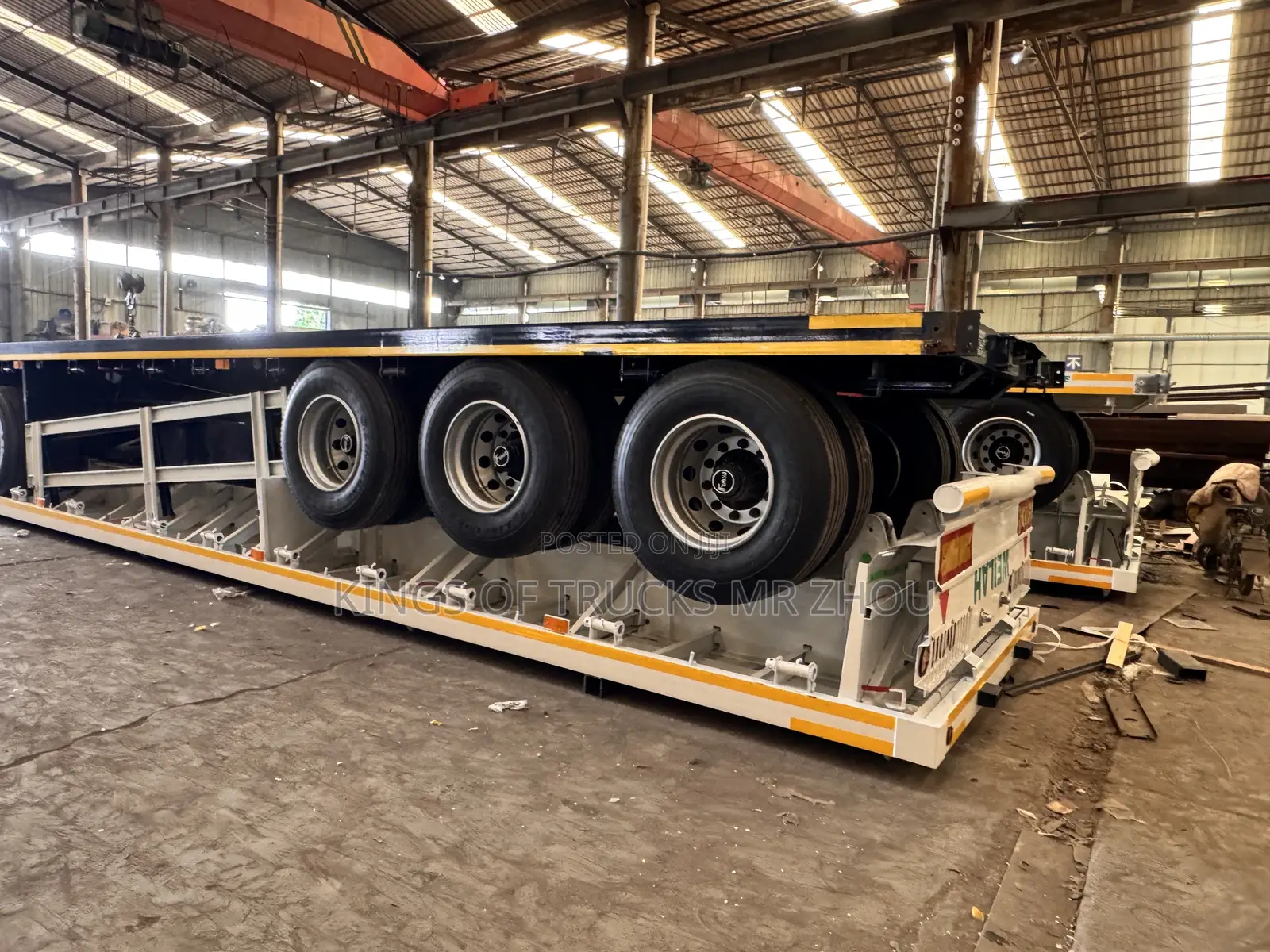 Brand New 12.5meters Flatbed Trailer