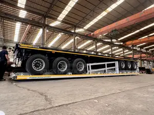 Brand New 12.5meters Flatbed Trailer