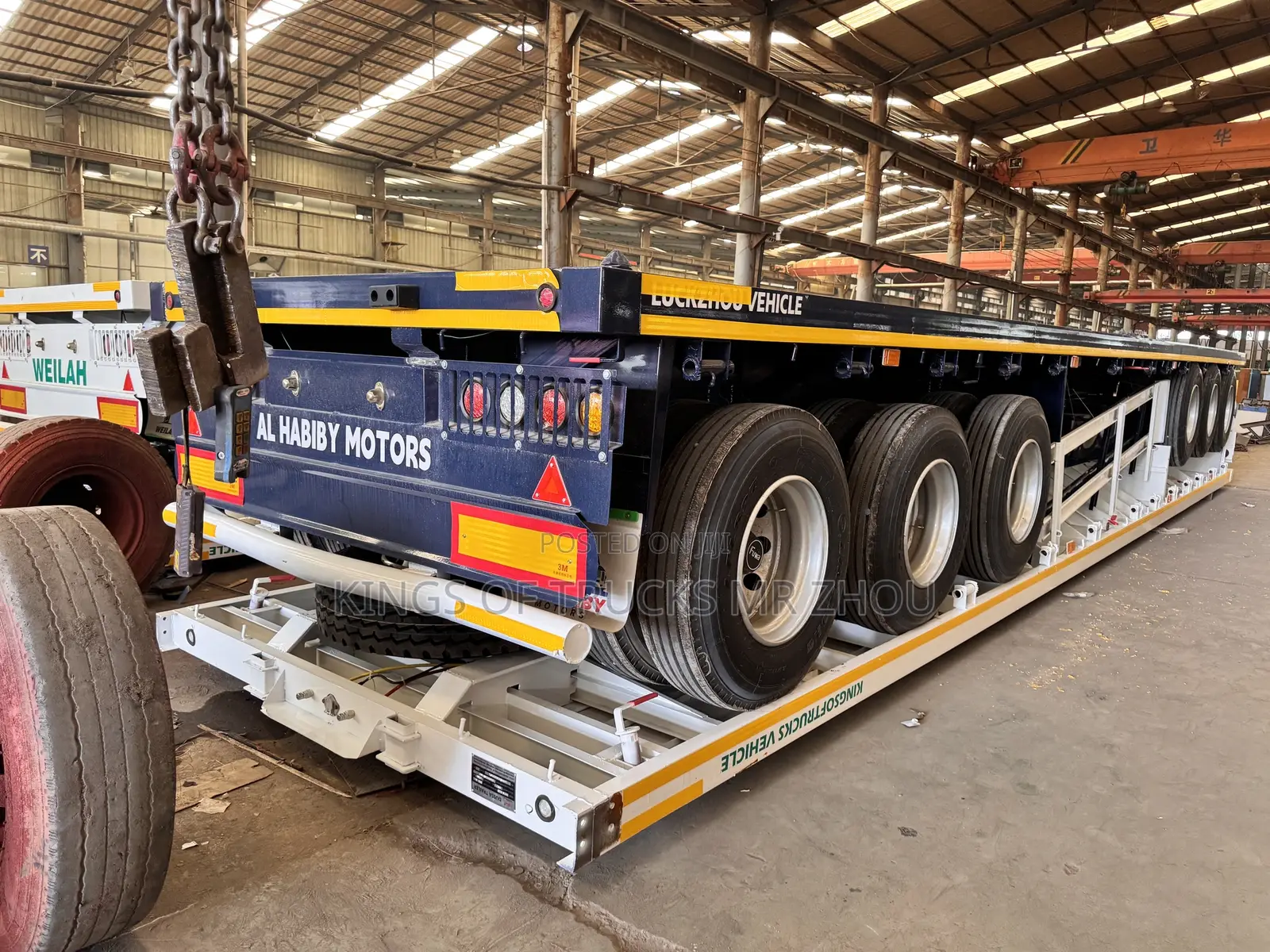 Brand New 12.5meters Flatbed Trailer