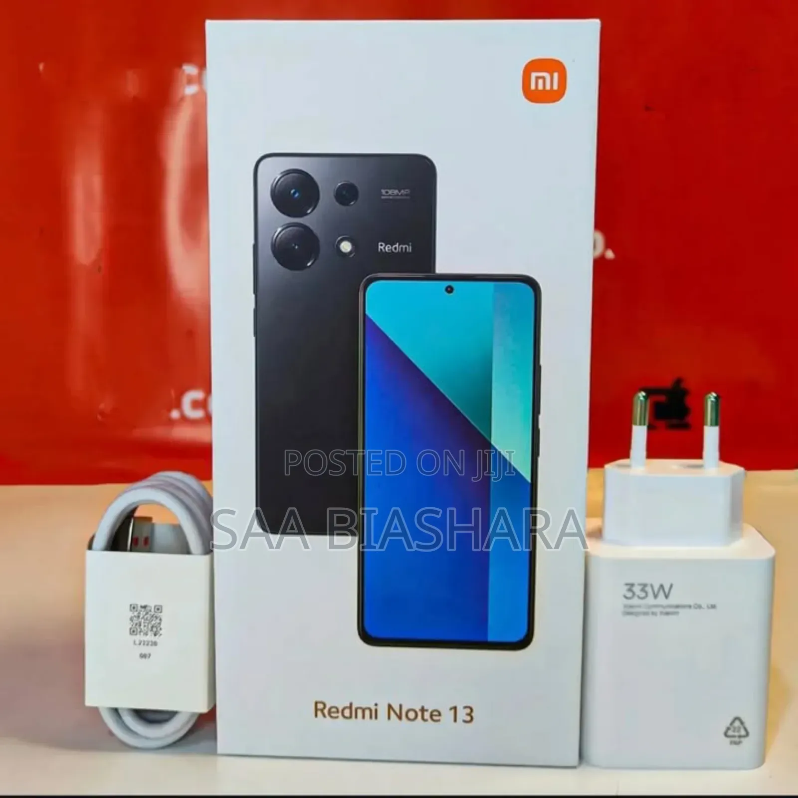 New Xiaomi Redmi Note 13 128 GB Black