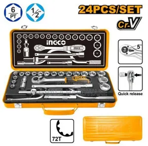 24 PCS 1/2 Socket Set