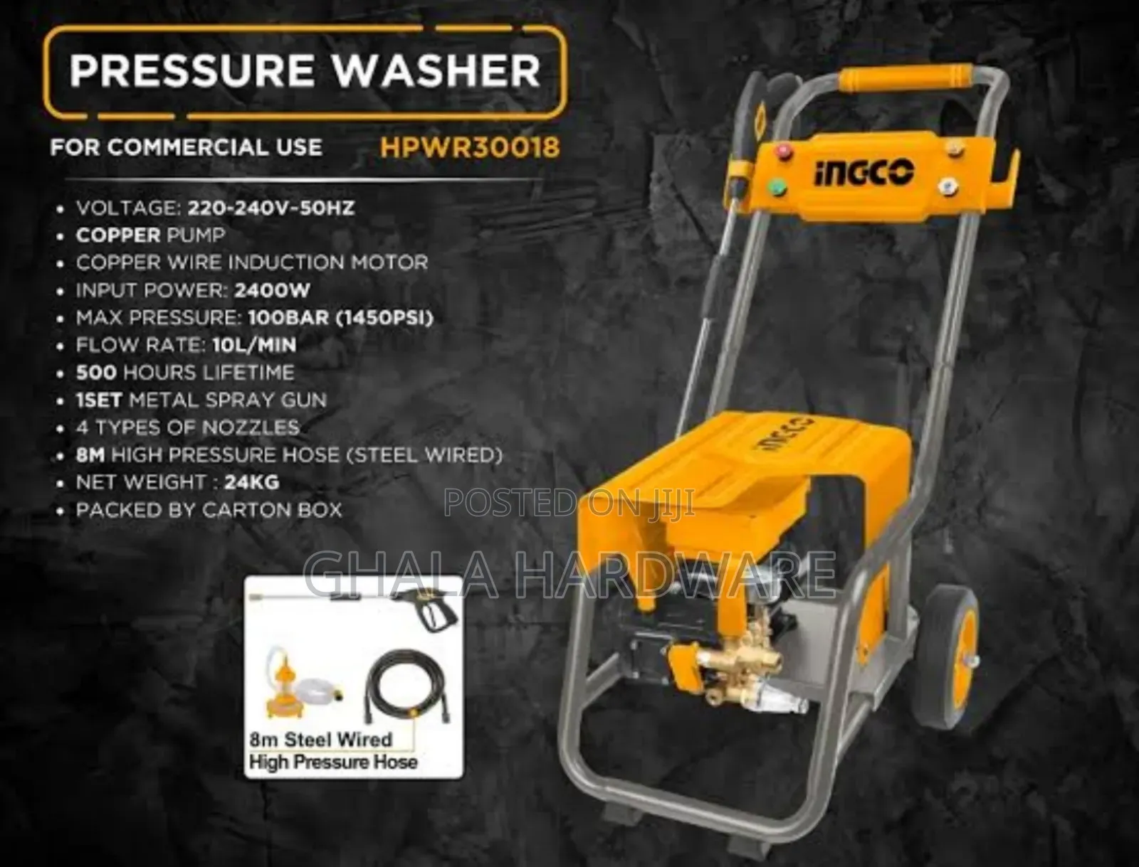 High Pressure Washer for Commercial Use