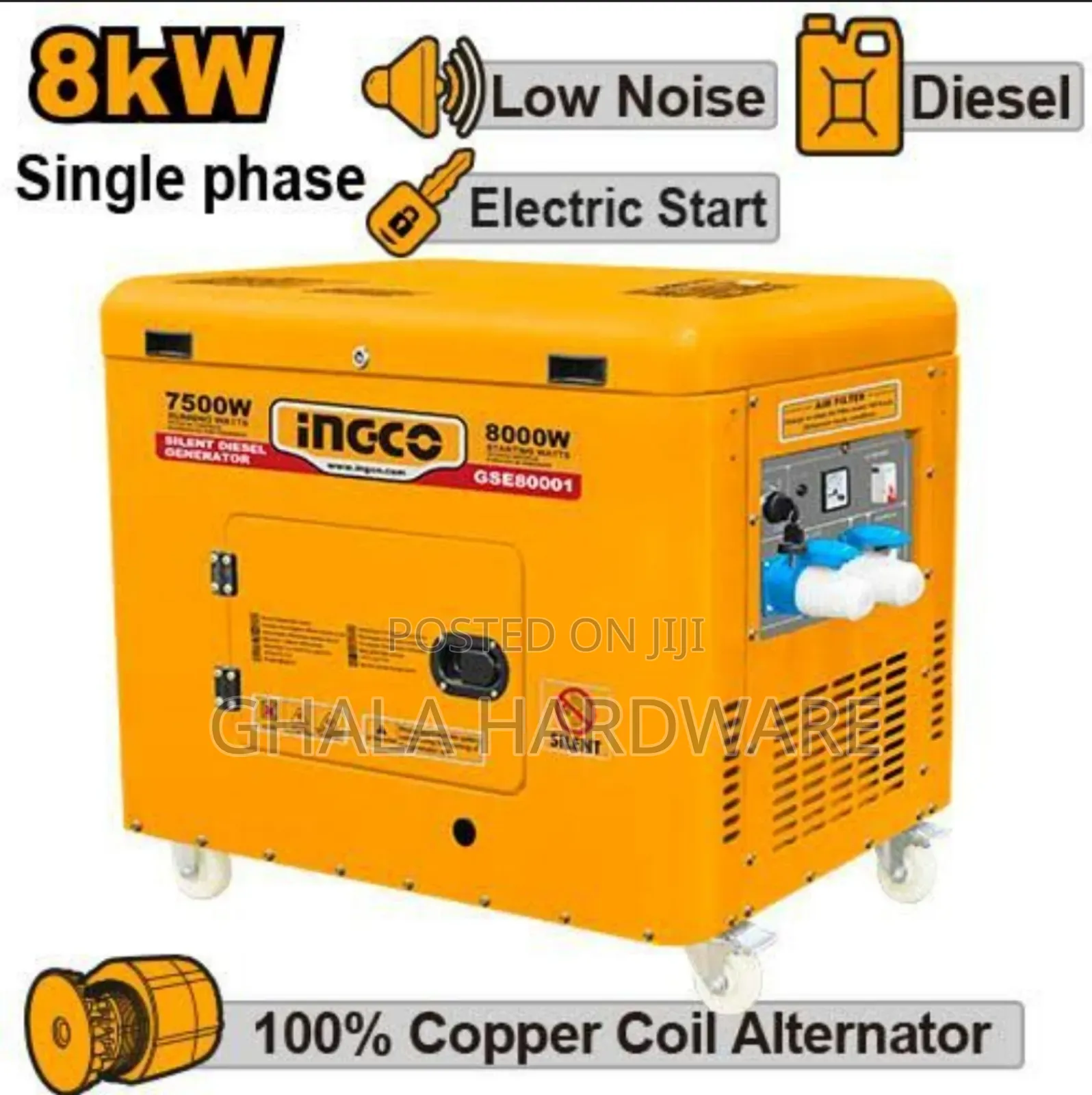 Silent Diesel Generator
