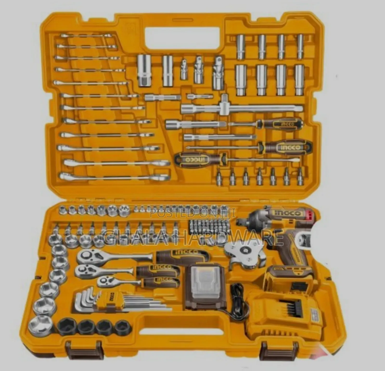 152 Pcs Cordless Impact Wrench Tools Set