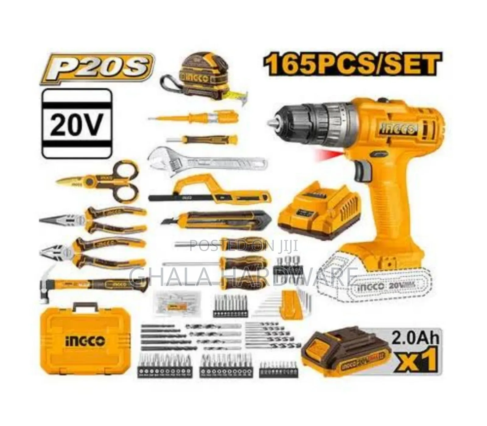 165 Pcs Tools Set