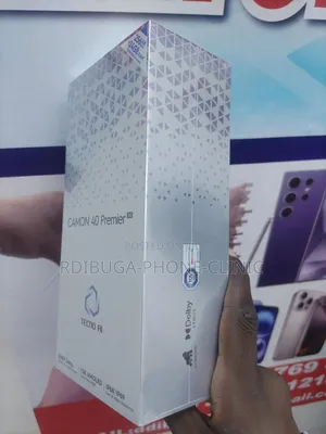 New Tecno Camon 40 Premier 256 GB Black