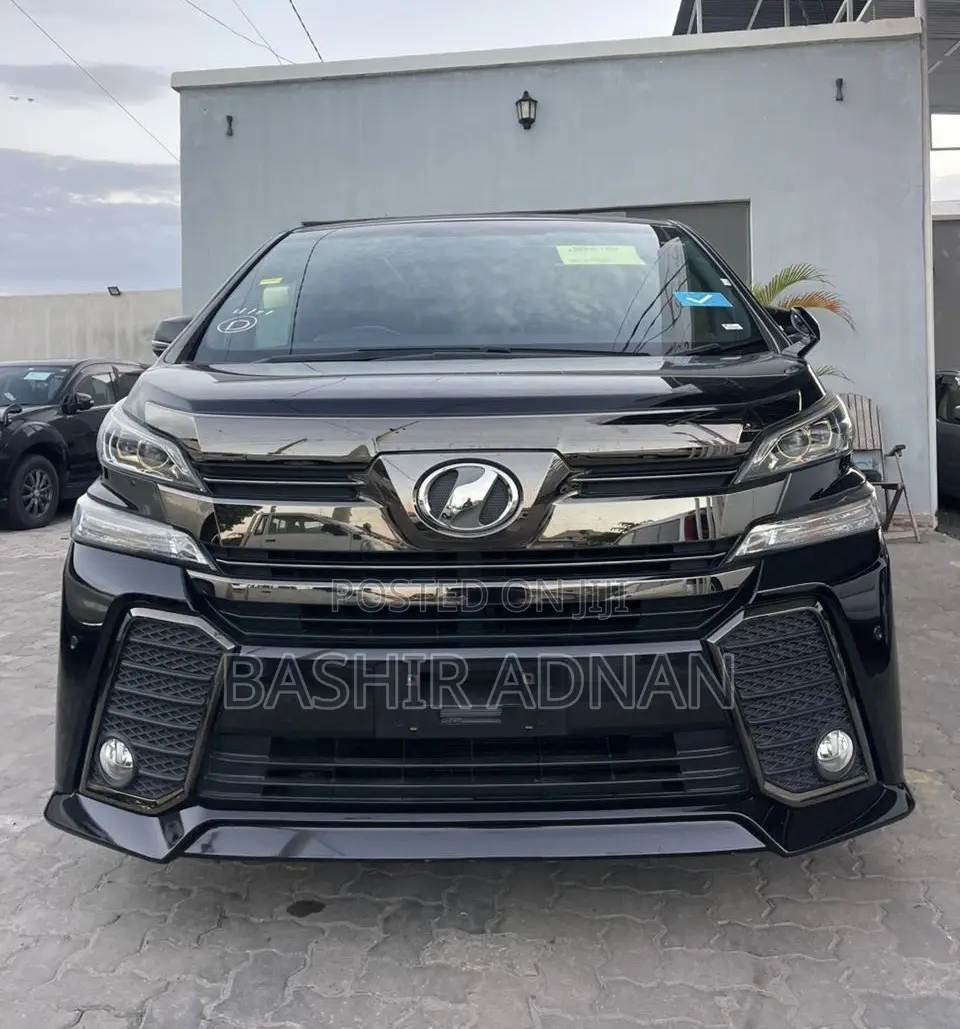 Toyota Vellfire 2016 Black