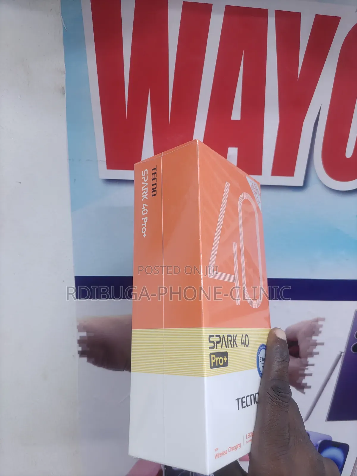 New Tecno Spark 40 Pro+ 256 GB Black