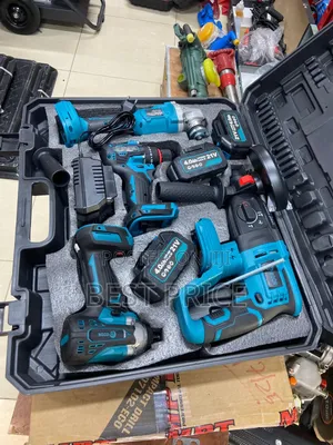 Edon Cordless Drill Plus Angle Grinder Toolbox Oaf-21ad