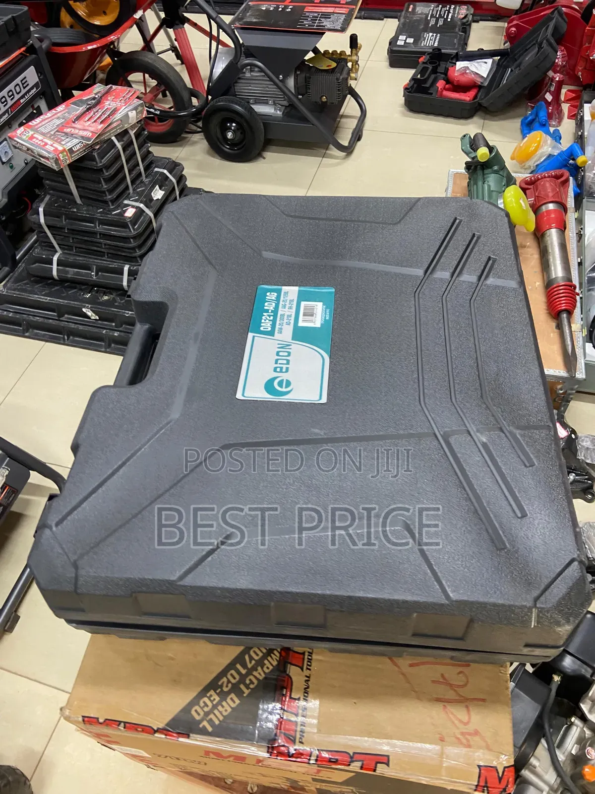 Edon Cordless Drill Plus Angle Grinder Toolbox Oaf-21ad