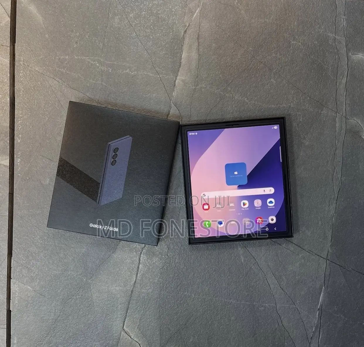 New Samsung Galaxy Z Fold6 256 GB Purple