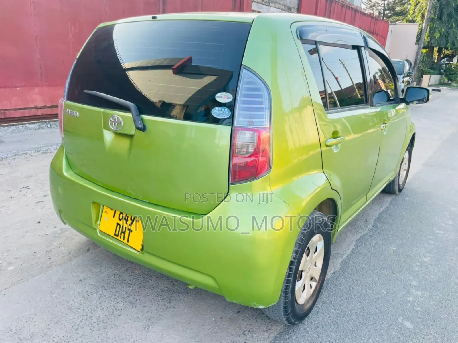 Toyota Passo 2007 Green