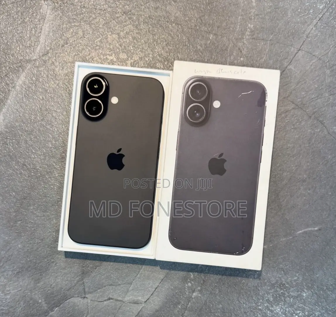 New Apple iPhone 16 128 GB Black