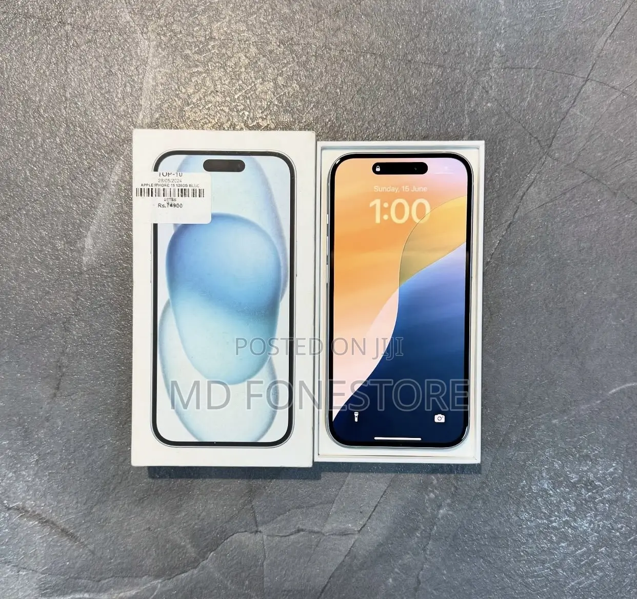 New Apple iPhone 15 128 GB Blue