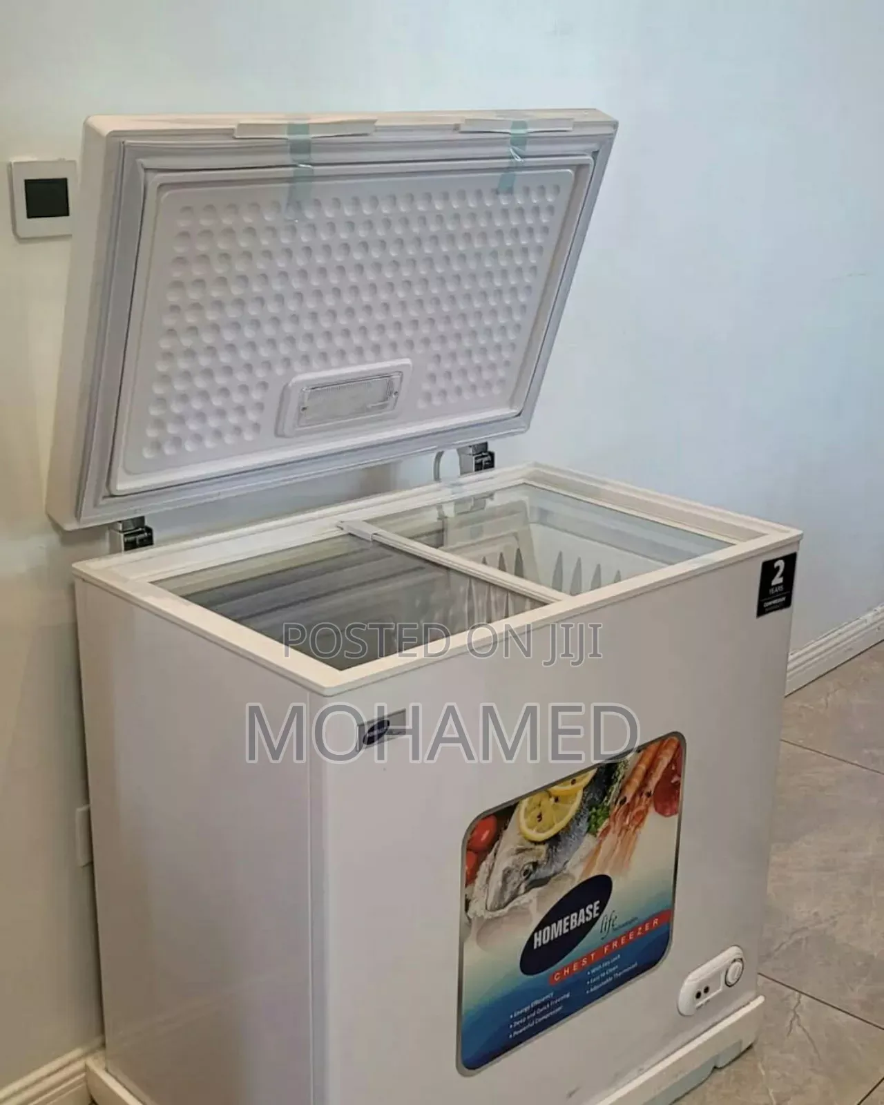 Homebase Chest Freezer 200l