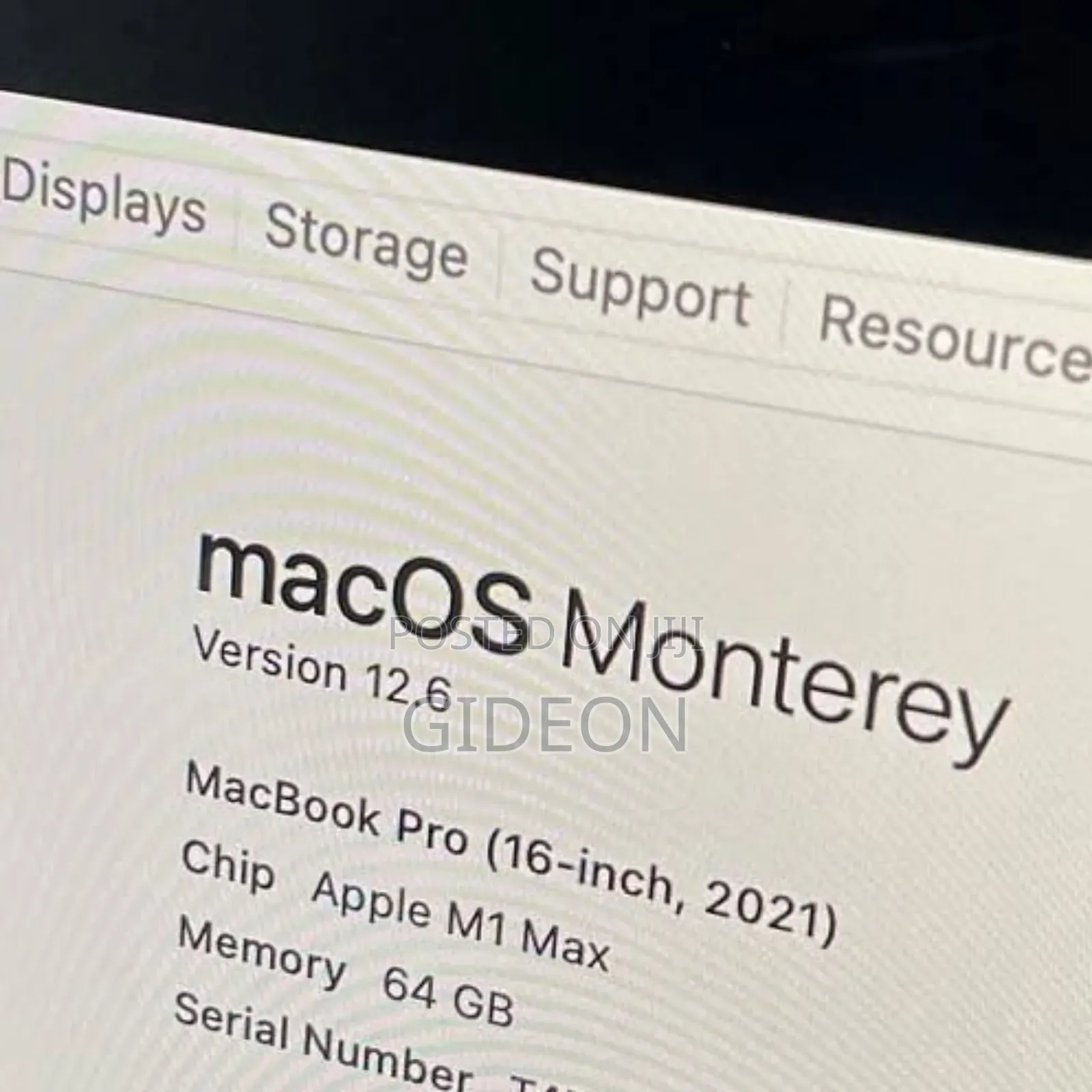 Laptop Apple MacBook Pro 2021 M1 32GB Apple M1 Max SSD 1T