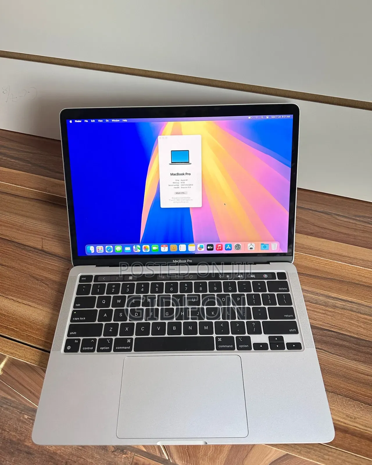Laptop Apple MacBook Pro 2020 16GB Intel Core I7 SSD 512GB