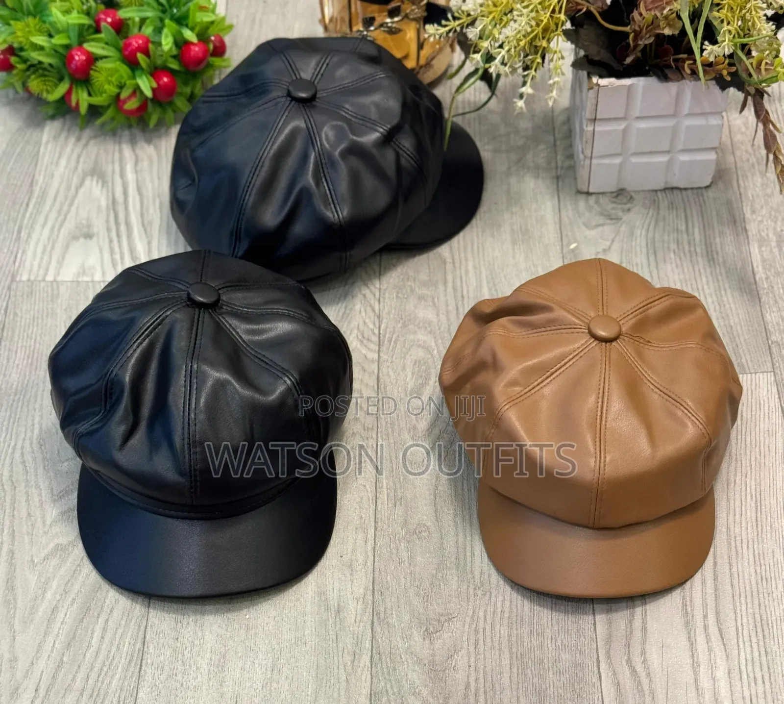 Mmen's Unique Hats With Top Printing
