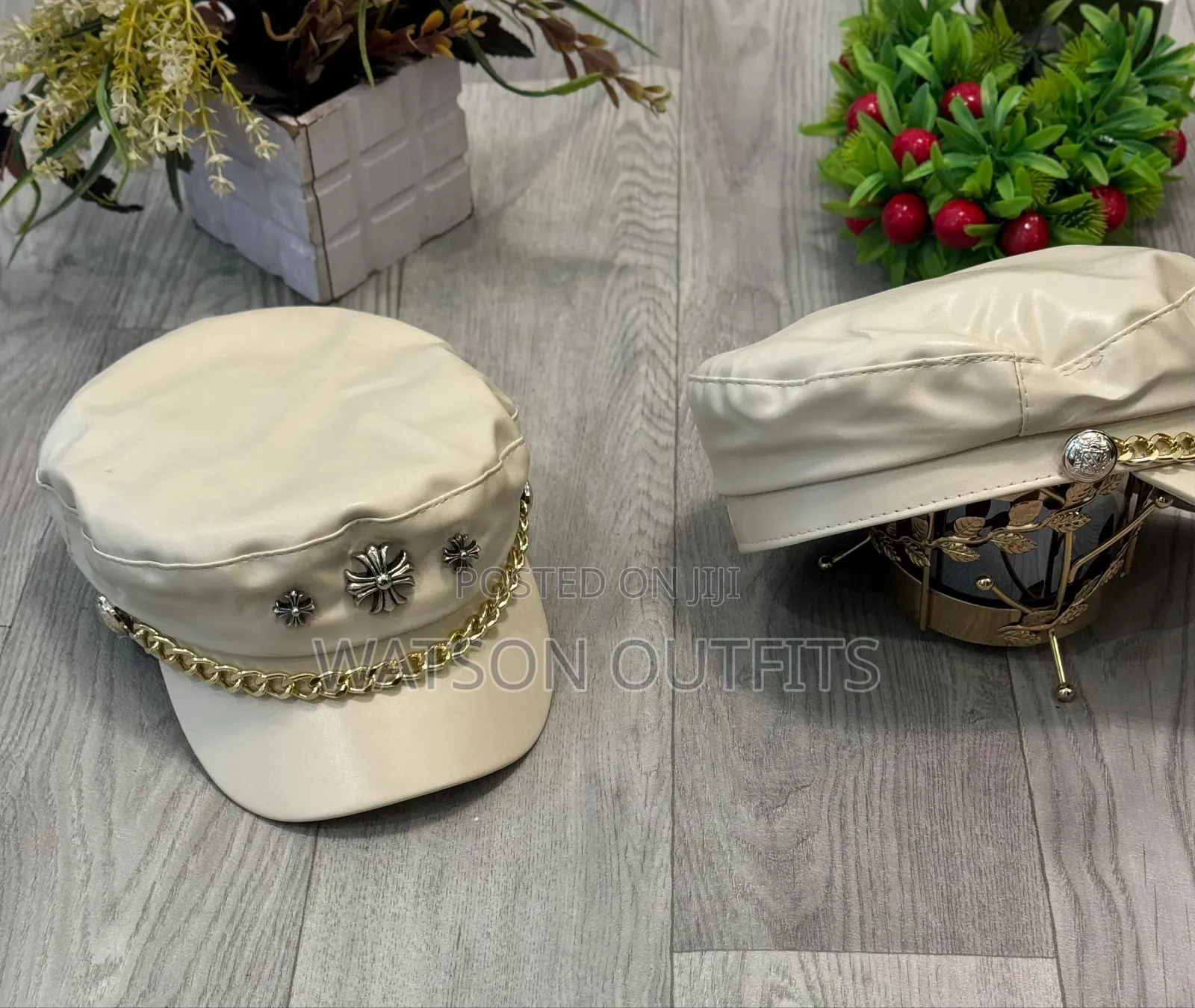 Mmen's Unique Hats With Top Printing