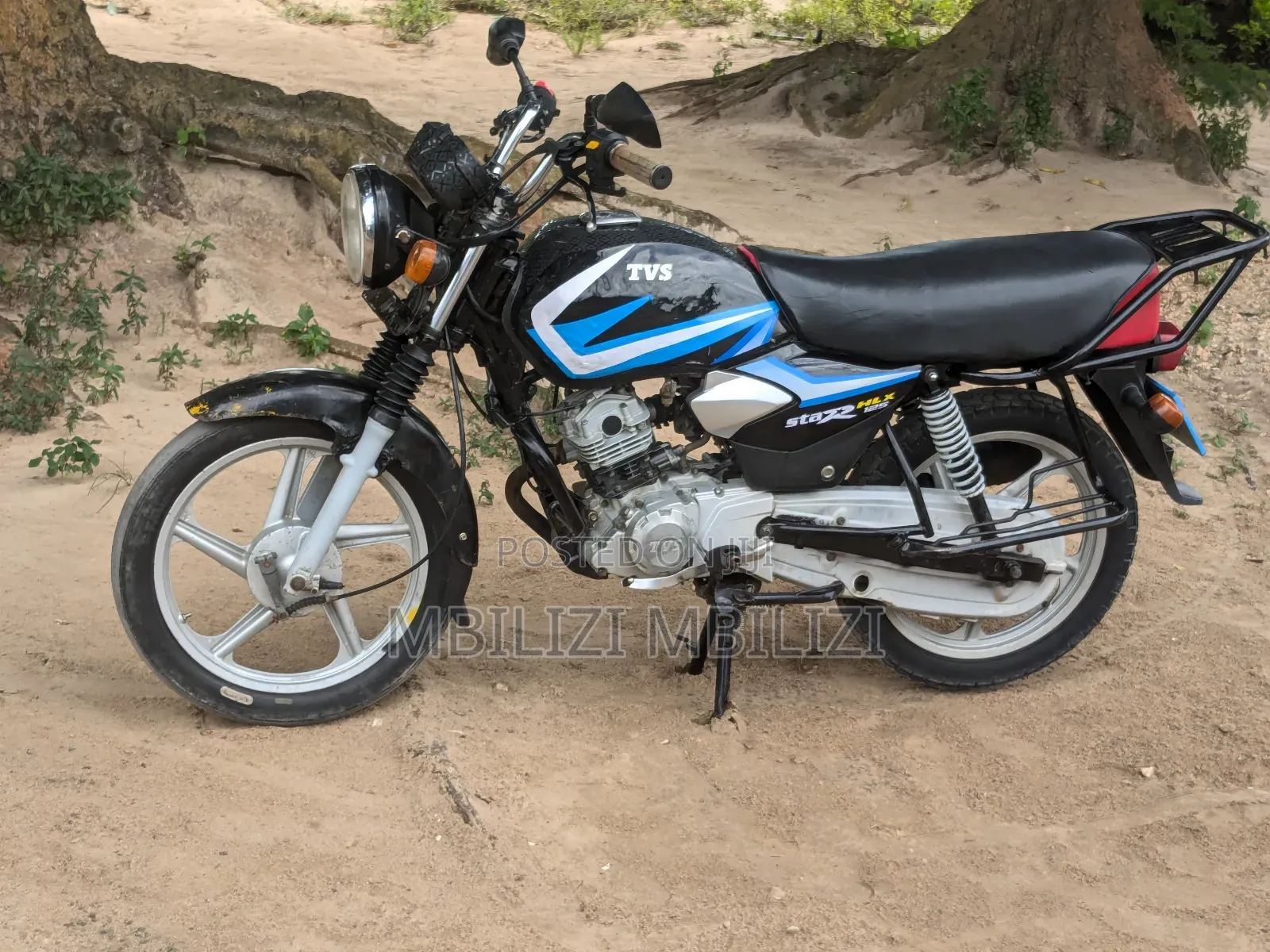 TVS HLX 125 2024 Black