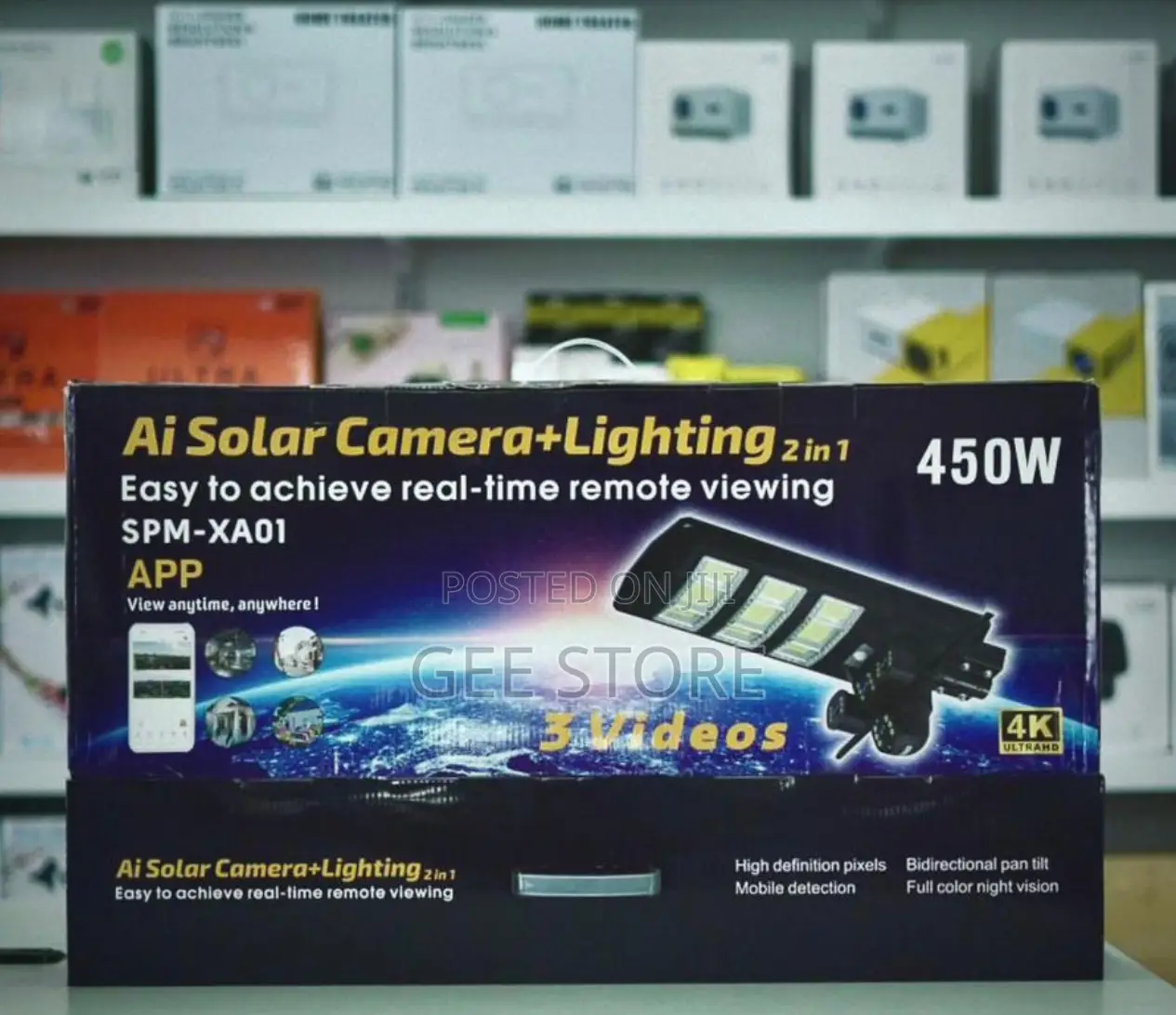 Ai Solar Light Camera 