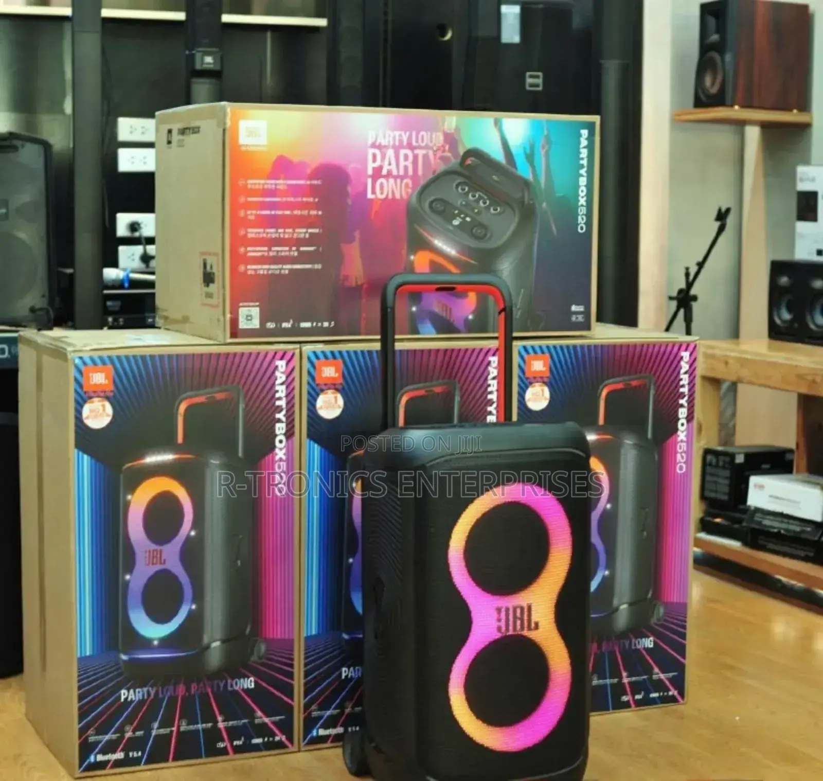 JBL Partybox 520 400w Portable Party Speaker