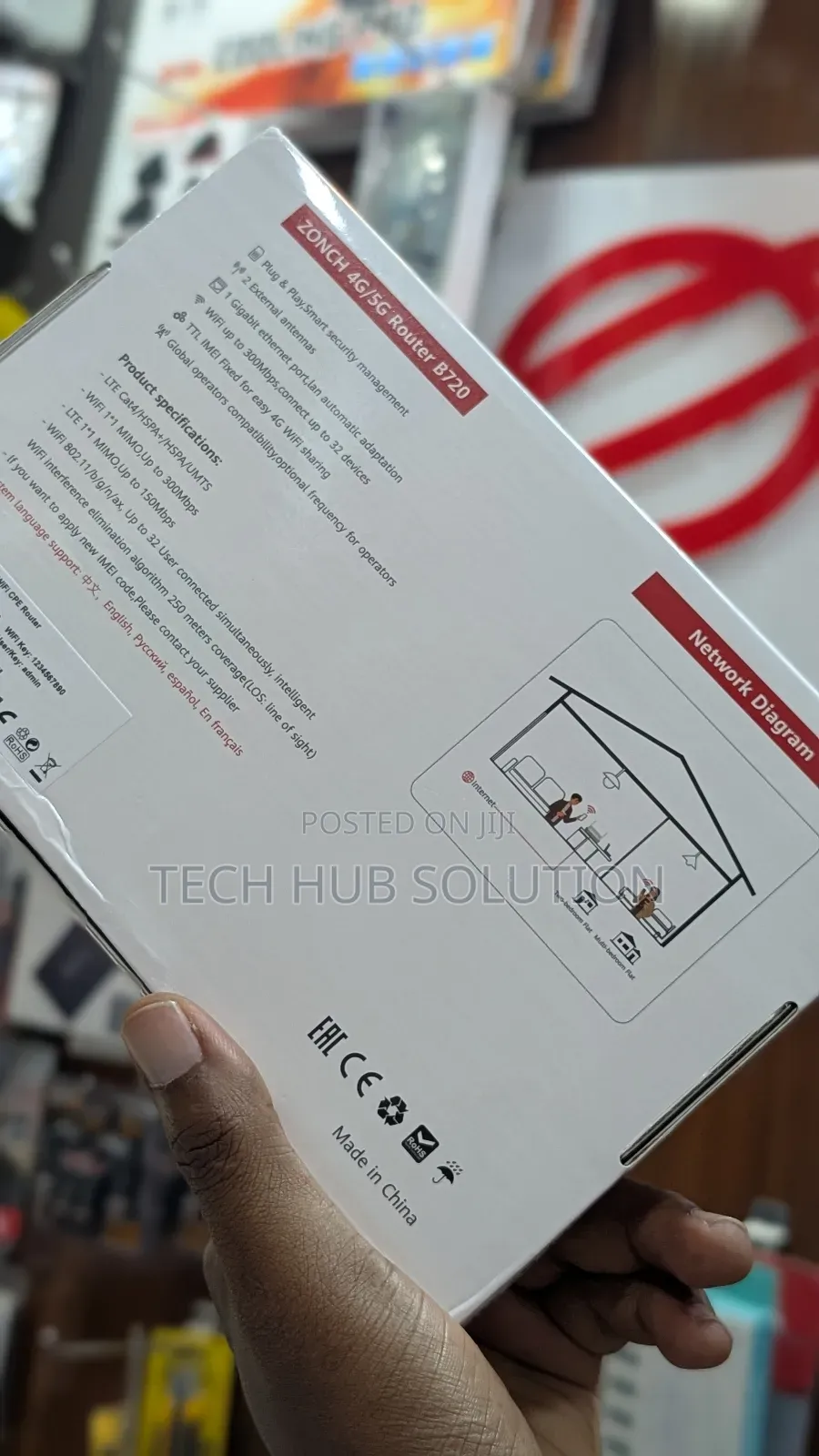 Zonch Wireless 4g Router With Battery