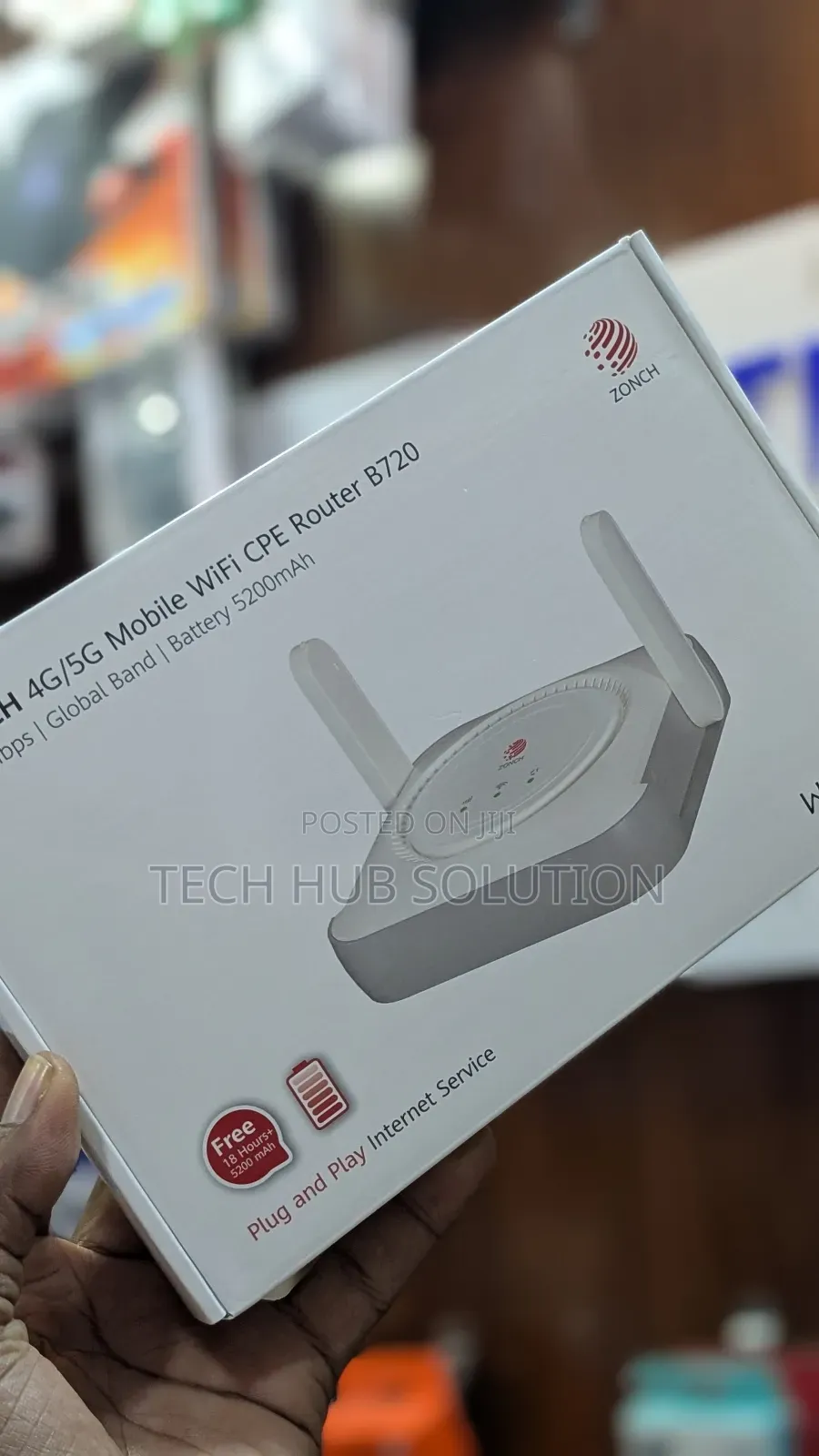 Zonch Wireless 4g Router With Battery
