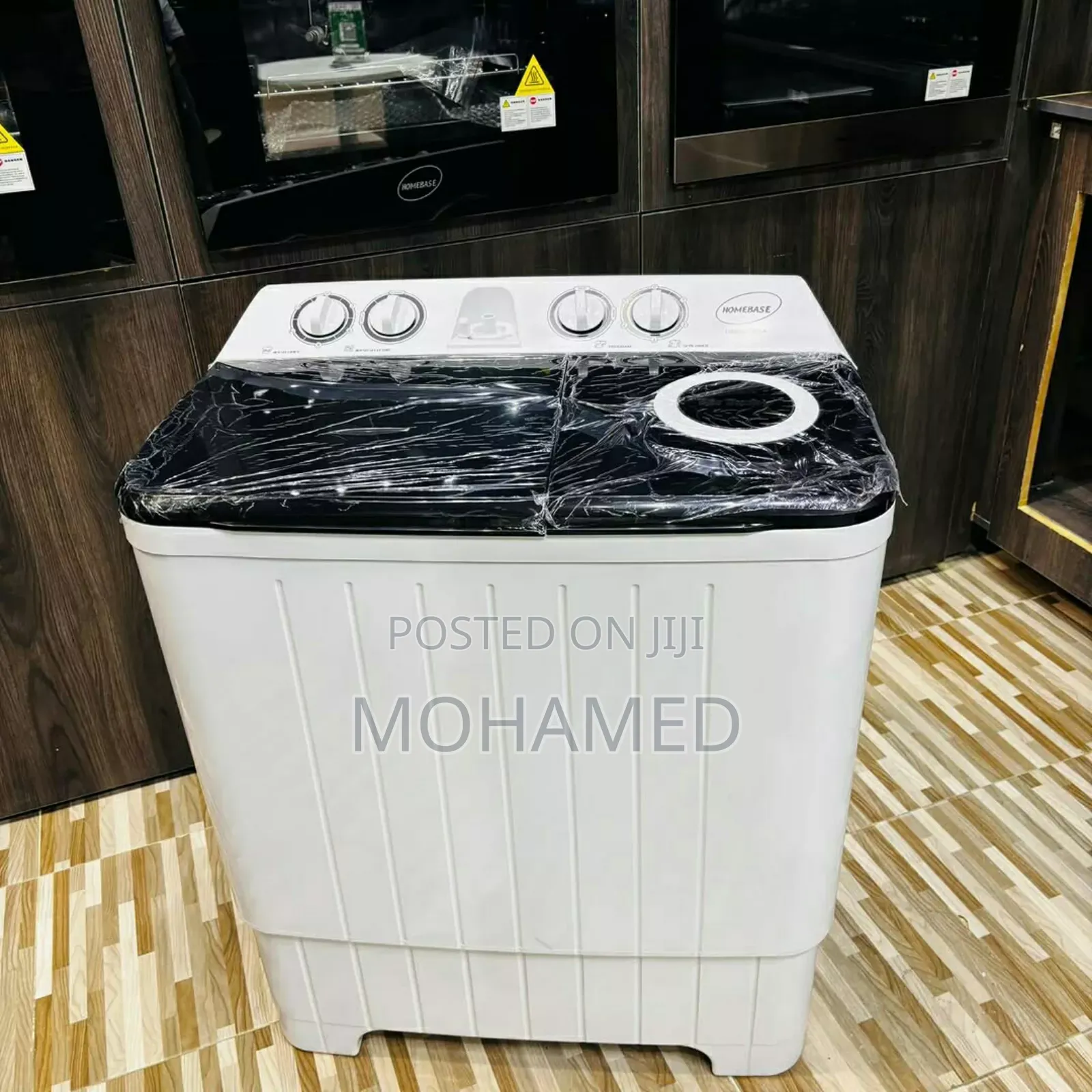 Homebase Manual Twin Tub Washing Machine 8kg