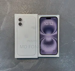 New Apple iPhone 16 256 GB White