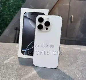 New Apple iPhone 16 Pro 256 GB White