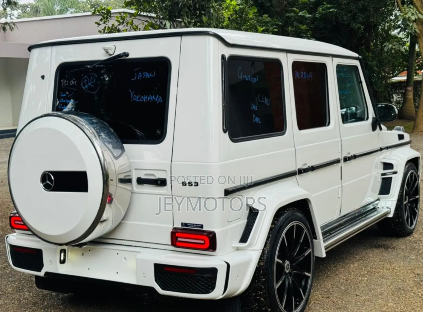 Mercedes-Benz G-Class 2018 White