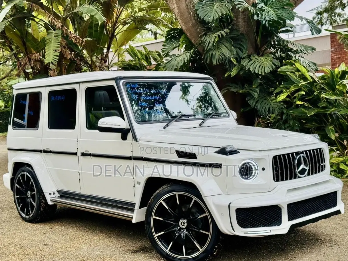Mercedes-Benz G-Class G 500 2018 White