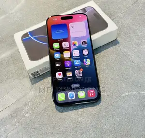 New Apple iPhone 16 Pro 256 GB Black