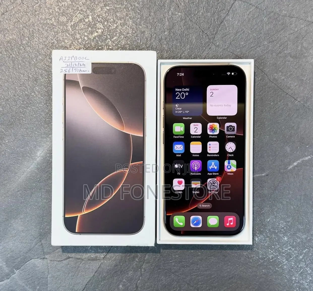 New Apple iPhone 16 Pro 256 GB Rose Gold