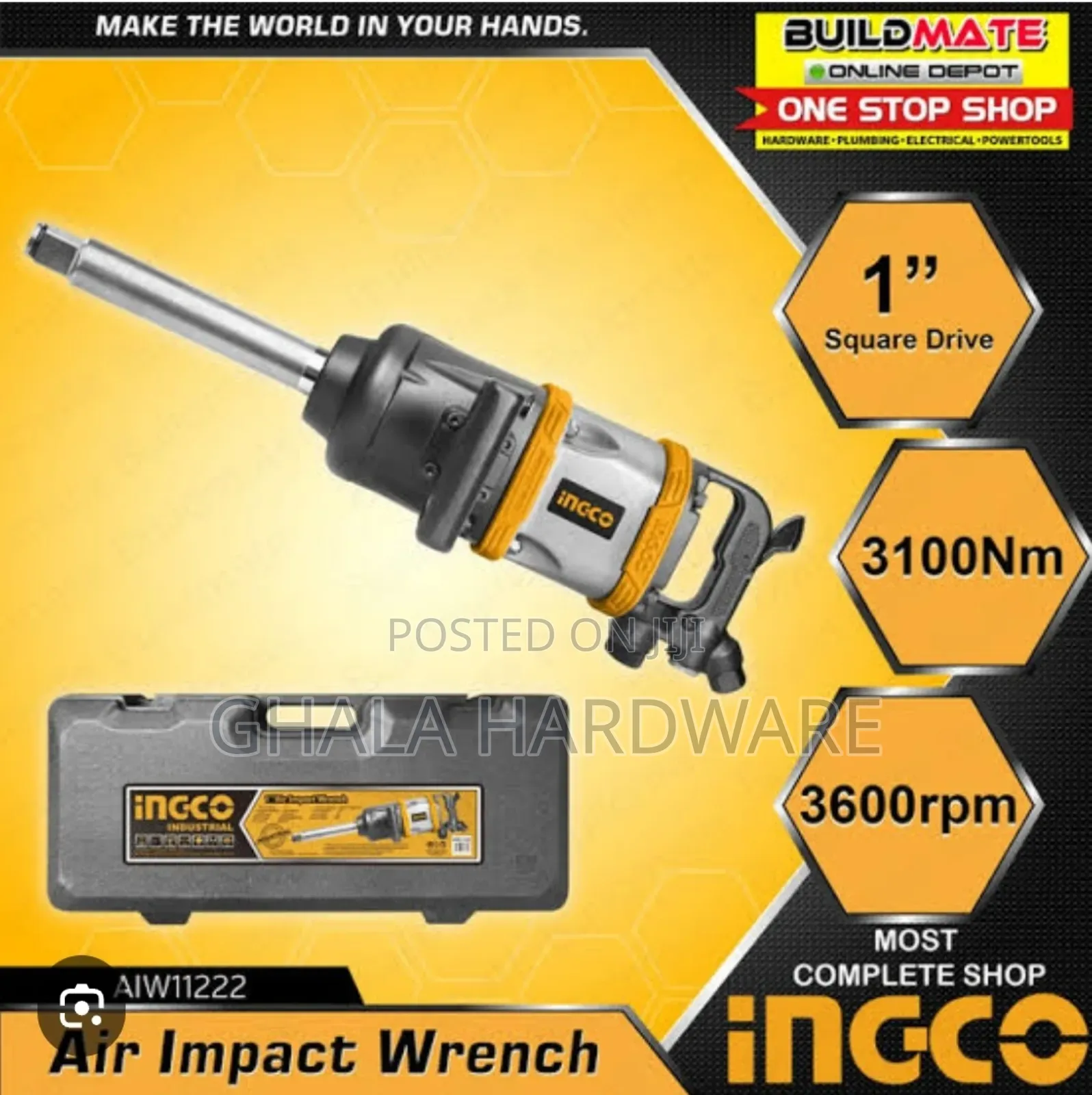 Air Impact Wrench Aiw11222