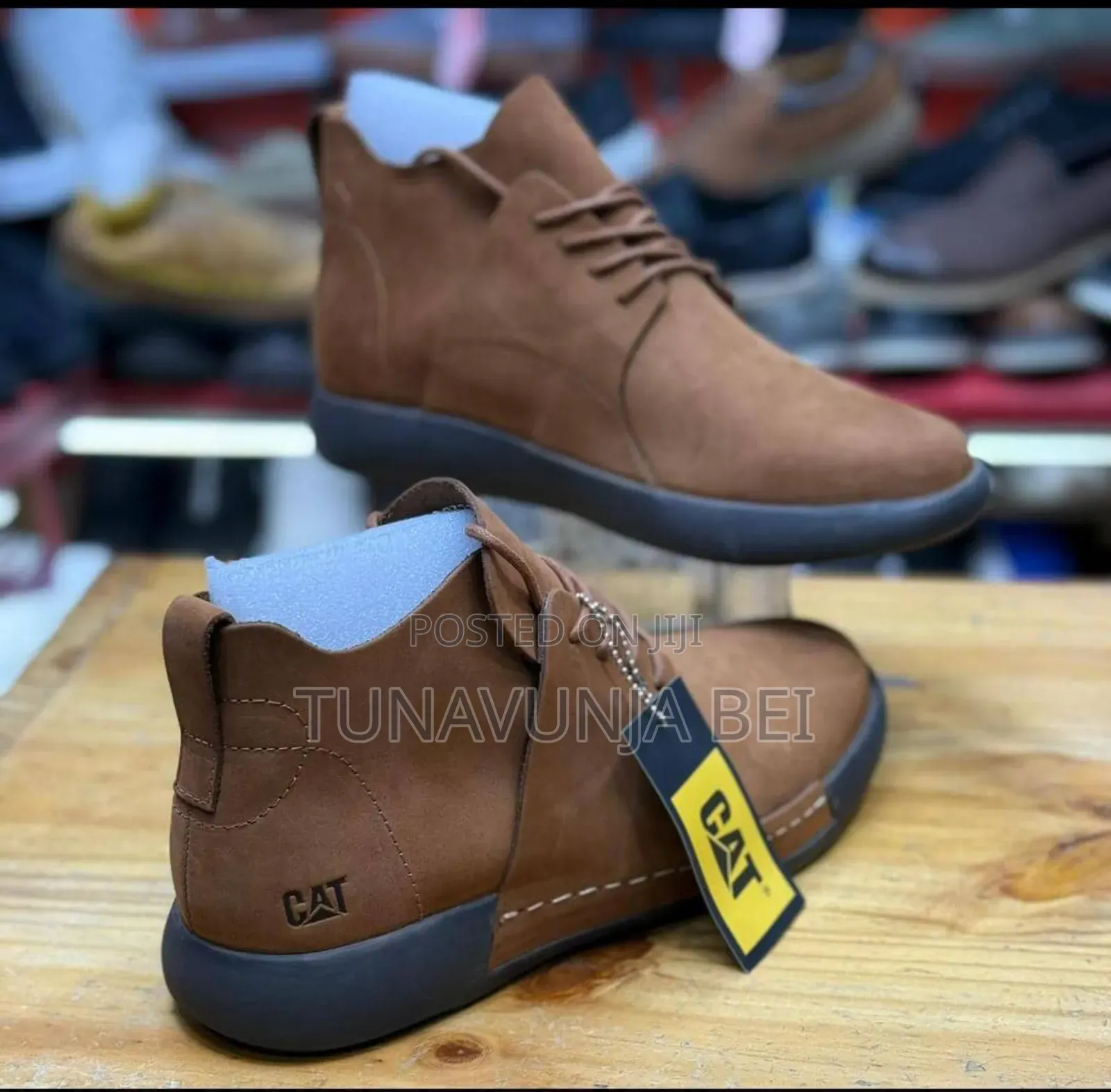Cat Umeme Leather Shoes