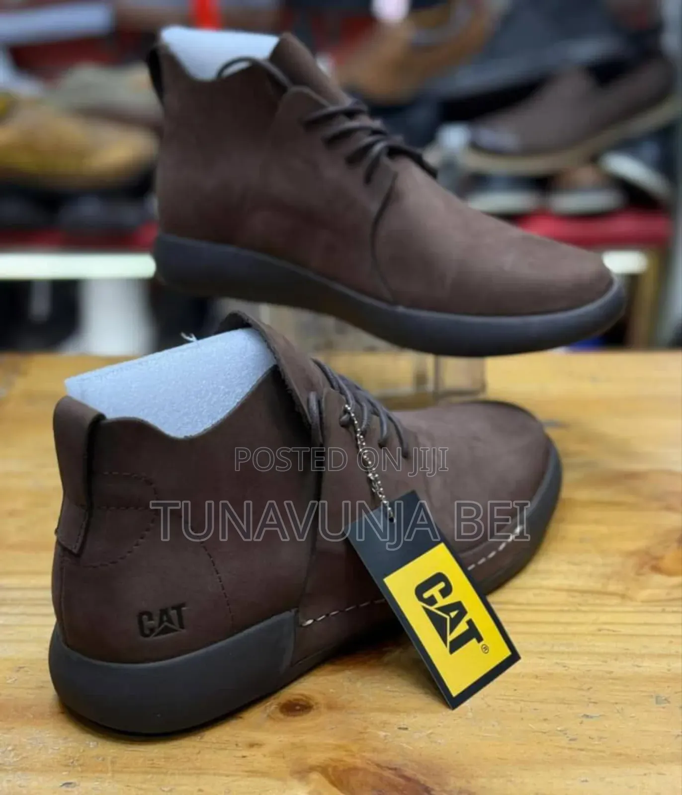 Cat Umeme Leather Shoes