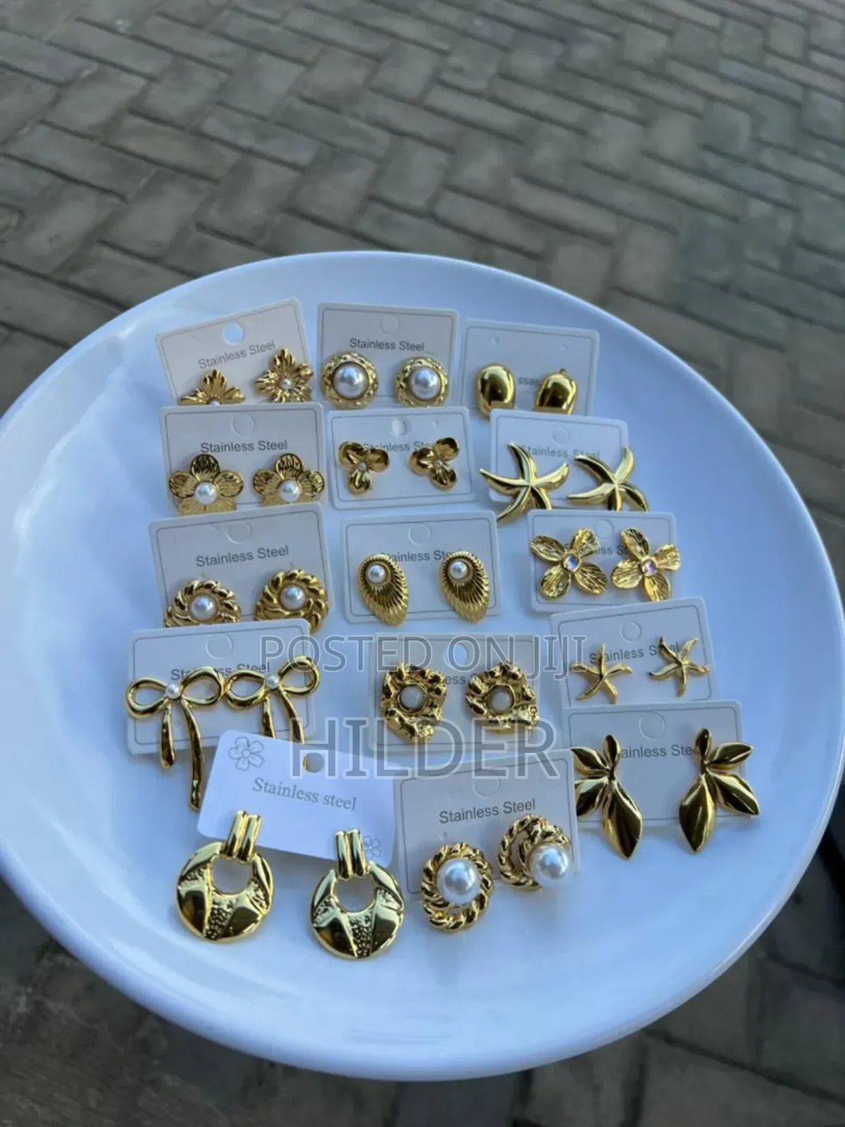 Earrings And Necklace