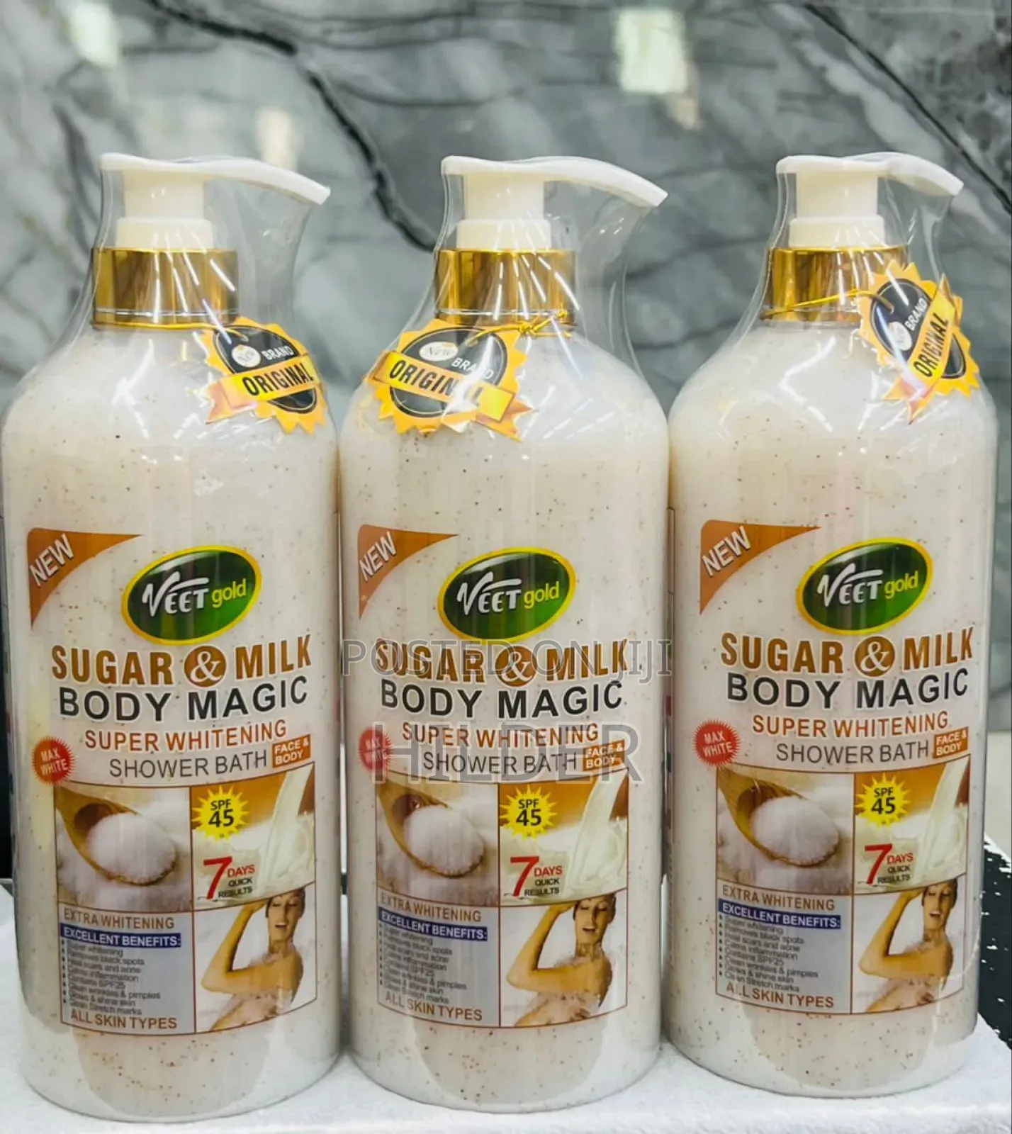 Veet Gold Sugar and Body Shower Gel