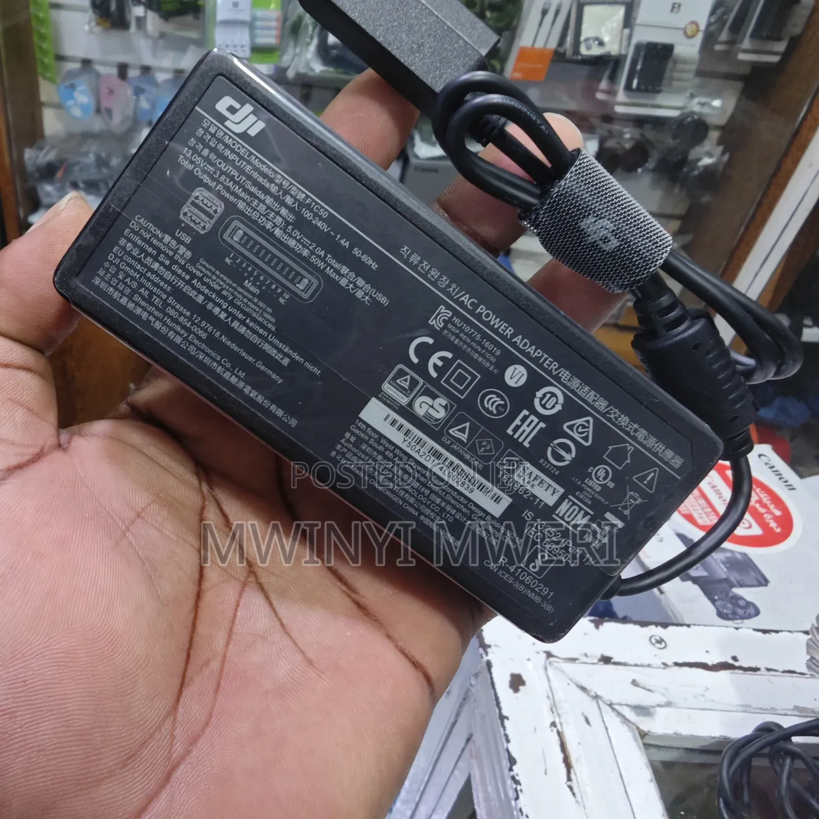 Dji Mavic Pro/Platinum Original 50w Battery Charger