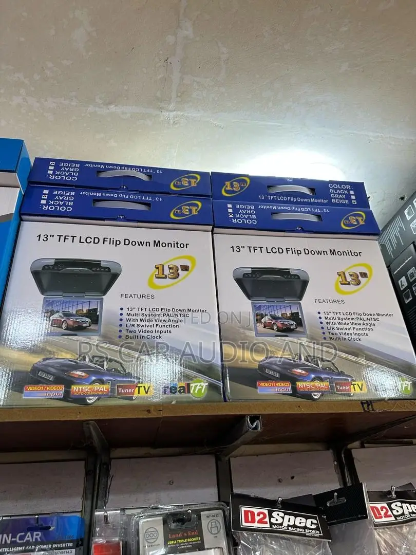 Roof Tv Monitor for Cars