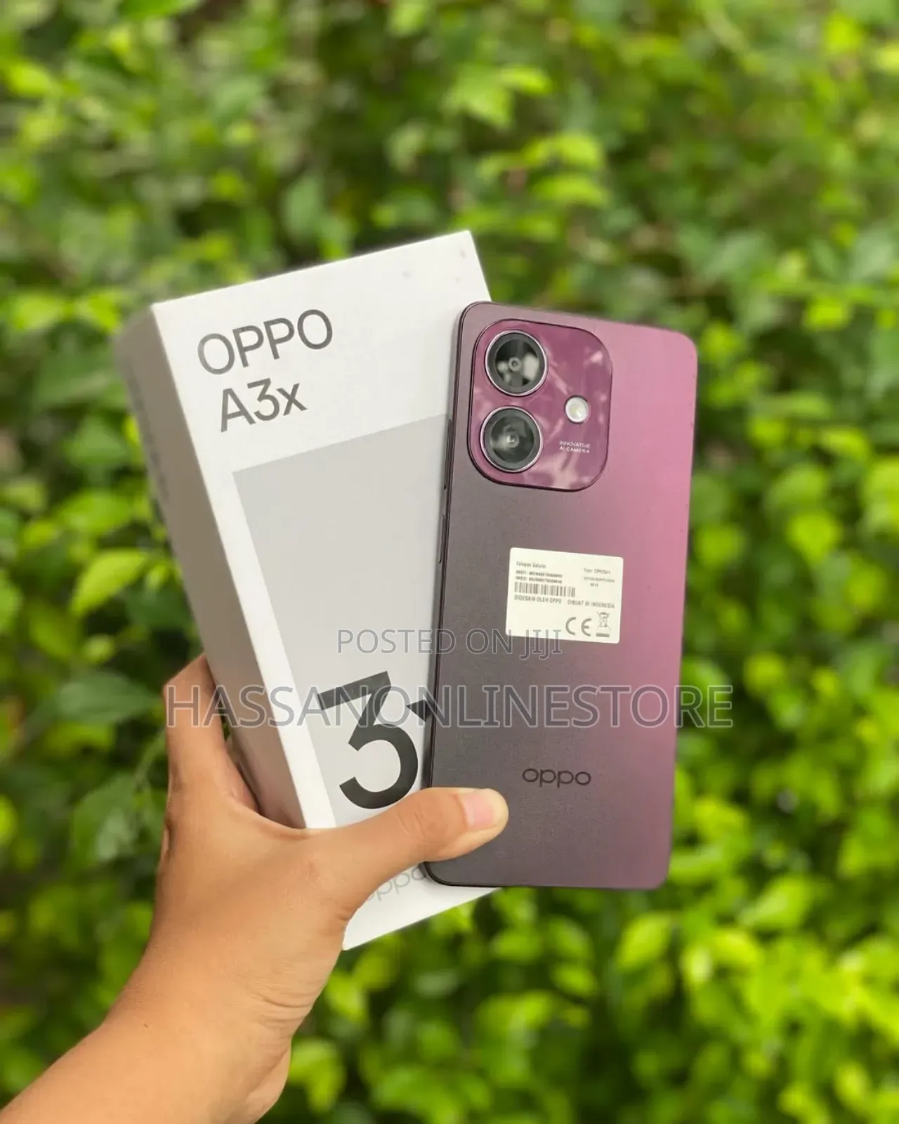 New Oppo A3x 128 GB Blue