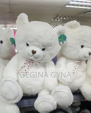 Photo - White Teddy Bears Softtt Sanaa Available