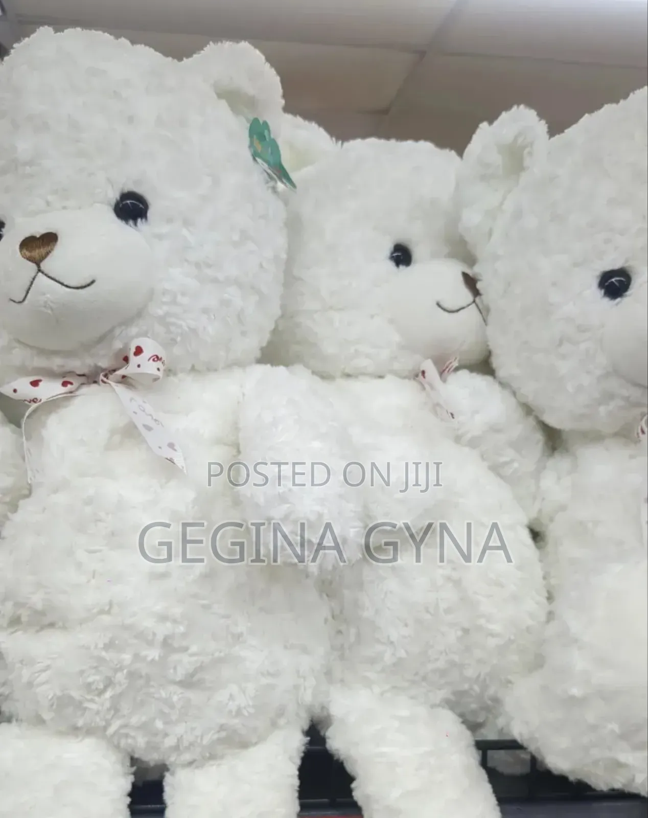 White Teddy Bears Softtt Sanaa Available